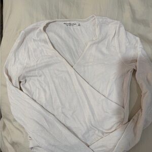 Abercrombie & Fitch Soft Cream Cozy Top
